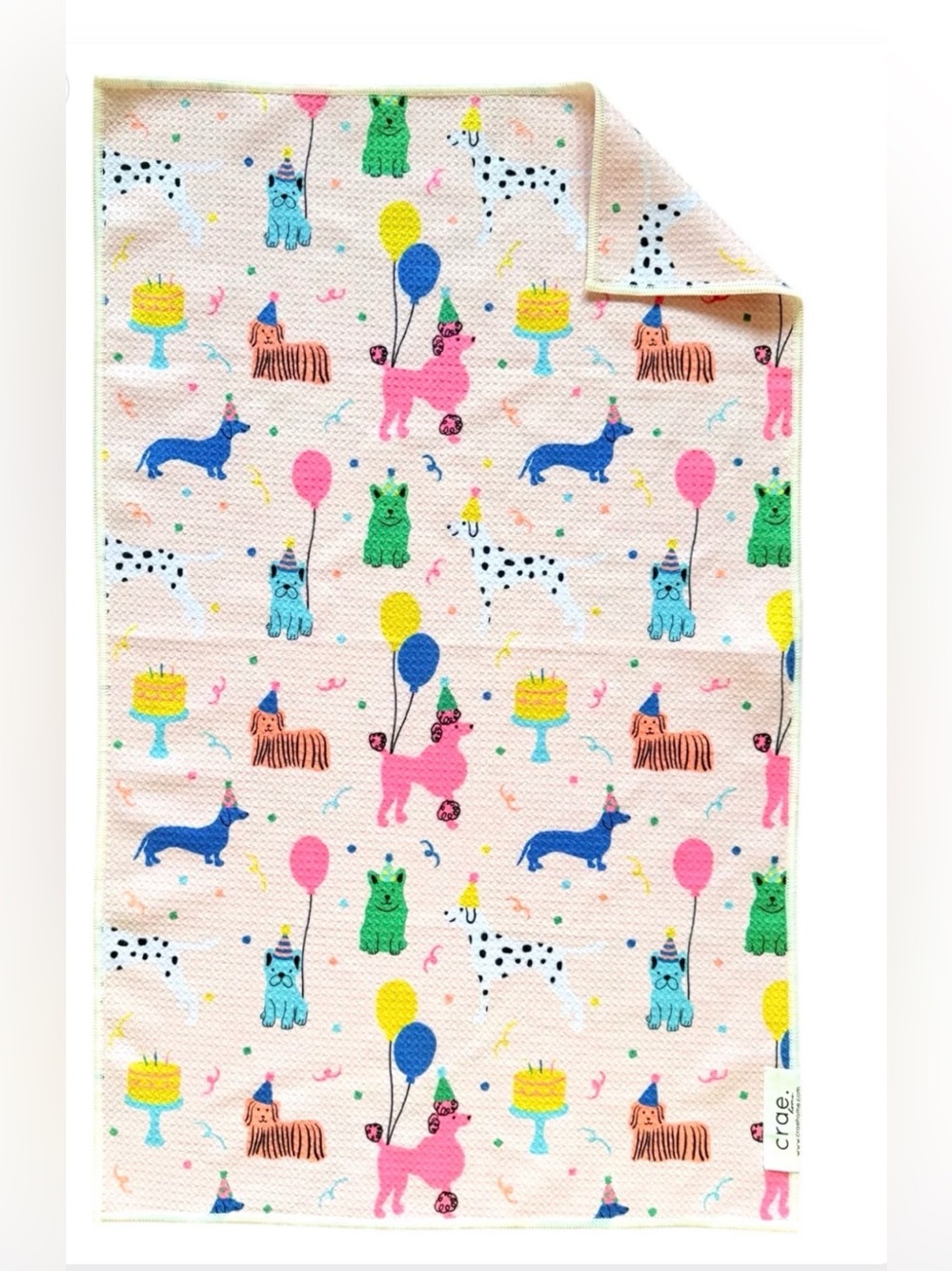 2 Crae Party double sided hand towels - Picture 3 of 3